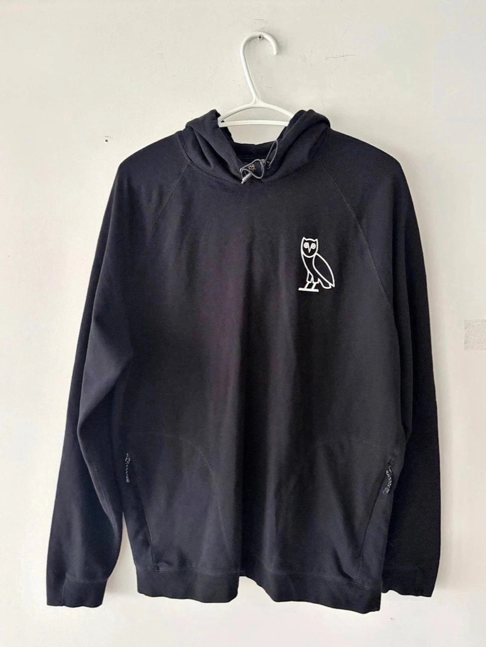 OVO October's Very Own Black OWL Hoodie Size L